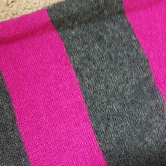 Express pink and gray striped sweater dress - Picture 6 of 8